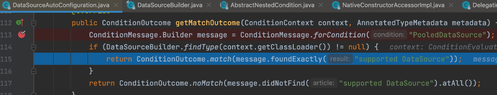 DataSourceAutoConfiguration spring source code