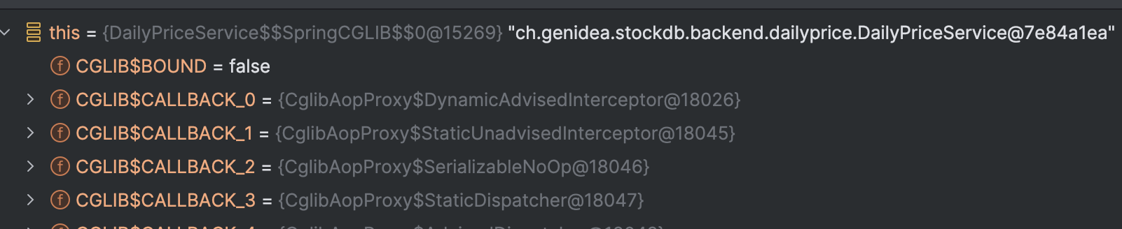 CGLIB Debug CGLIB Debug